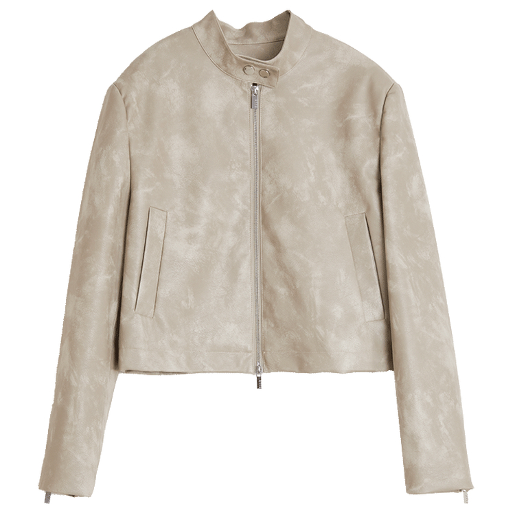 ELLE Женское укороченное пальто серо-зеленого цвета
ELLE Женское укороченное пальто серо-зеленого цвета