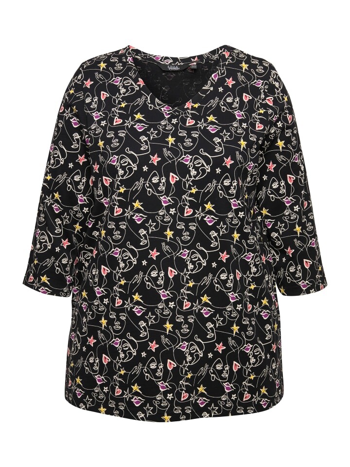 Футболка Ulla Popken Shirt, черный
Футболка Ulla Popken Shirt, черный