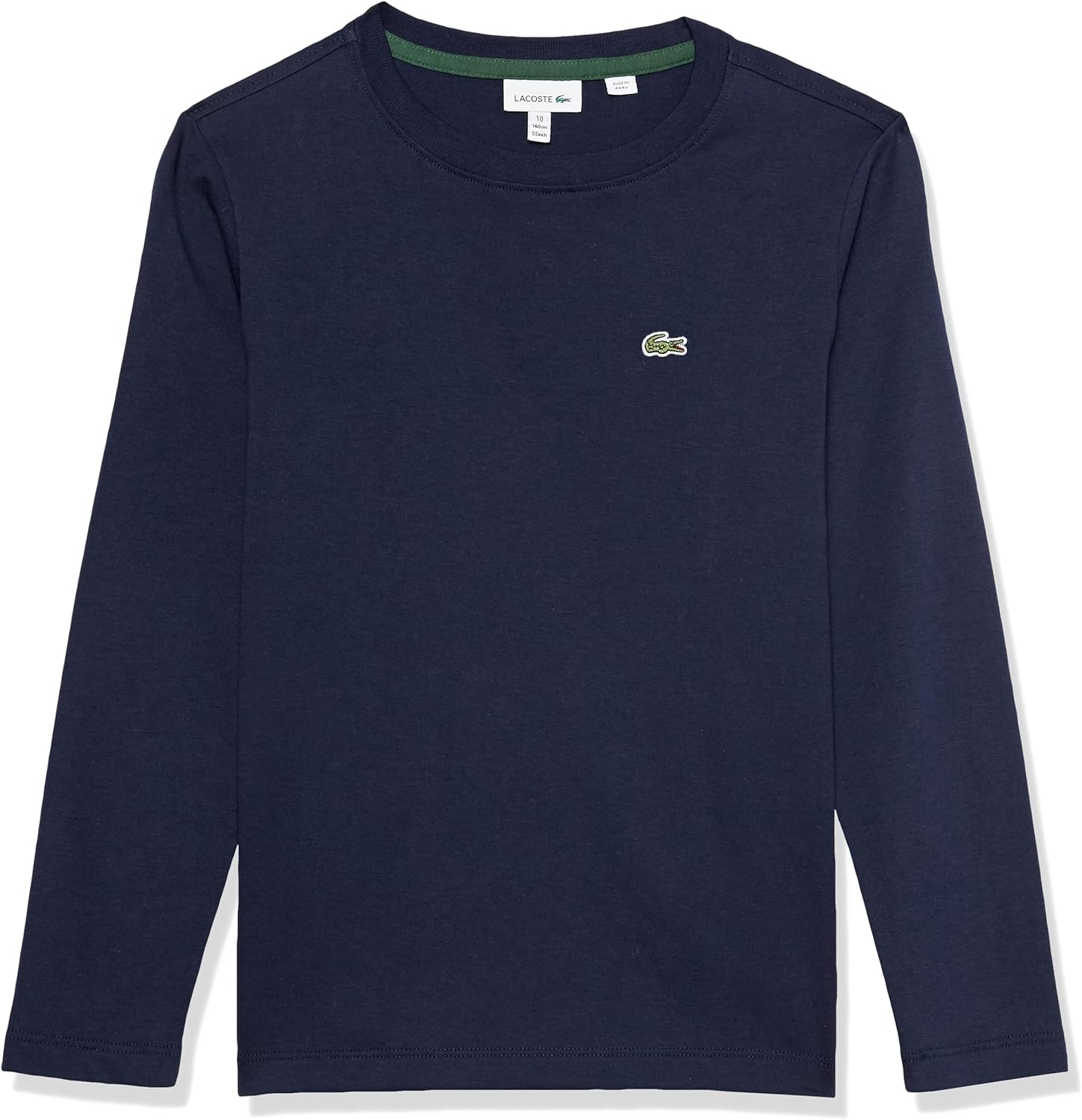 Футболка Lacoste Unisex-Adult с длинным рукавом и круглым вырезом, хлопковая, Marine
Футболка Lacoste Unisex-Adult с длинным рукавом и круглым вырезом, хлопковая, Marine