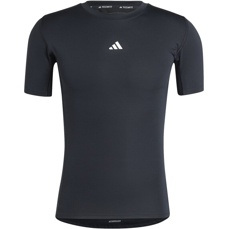 Тренировочная компрессионная рубашка Techfit Adidas, черный
Тренировочная компрессионная рубашка Techfit Adidas, черный
