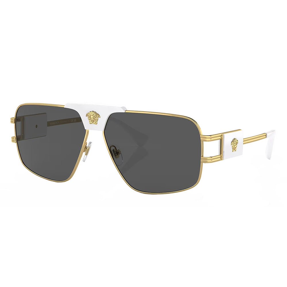 Versace VE 2251 147187 63 мм унисекс квадратные солнцезащитные очки, цвет gold & white
Versace VE 2251 147187 63 мм унисекс квадратные солнцезащитные очки, цвет gold & white