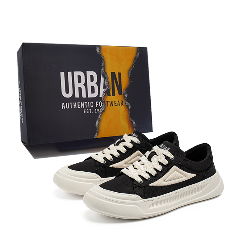 URBAN AUTHENTIC Нескользящие износостойкие низкие парусиновые туфли для мужчин 
URBAN AUTHENTIC Нескользящие износостойкие низкие парусиновые туфли для мужчин