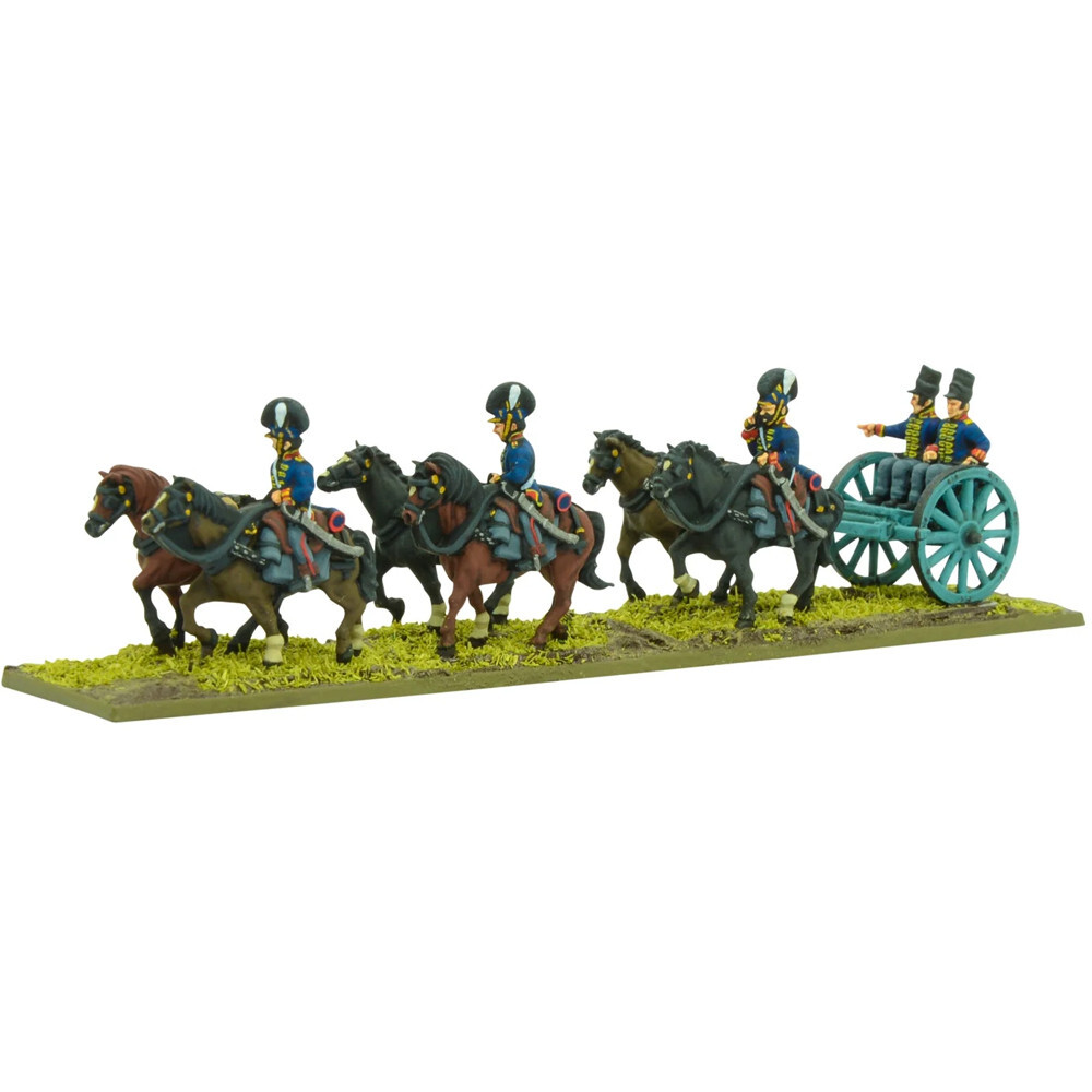 Миниатюра Warlord Games Black Powder Epic Battles: Napoleonic British Royal Artillery Limber
Миниатюра Warlord Games Black Powder Epic Battles: Napoleonic British Royal Artillery Limber
