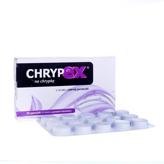 Chrypex, 30 пастилок с исландским лишайником, со вкусом черной смородины Solinea
Chrypex, 30 пастилок с исландским лишайником, со вкусом черной смородины Solinea
