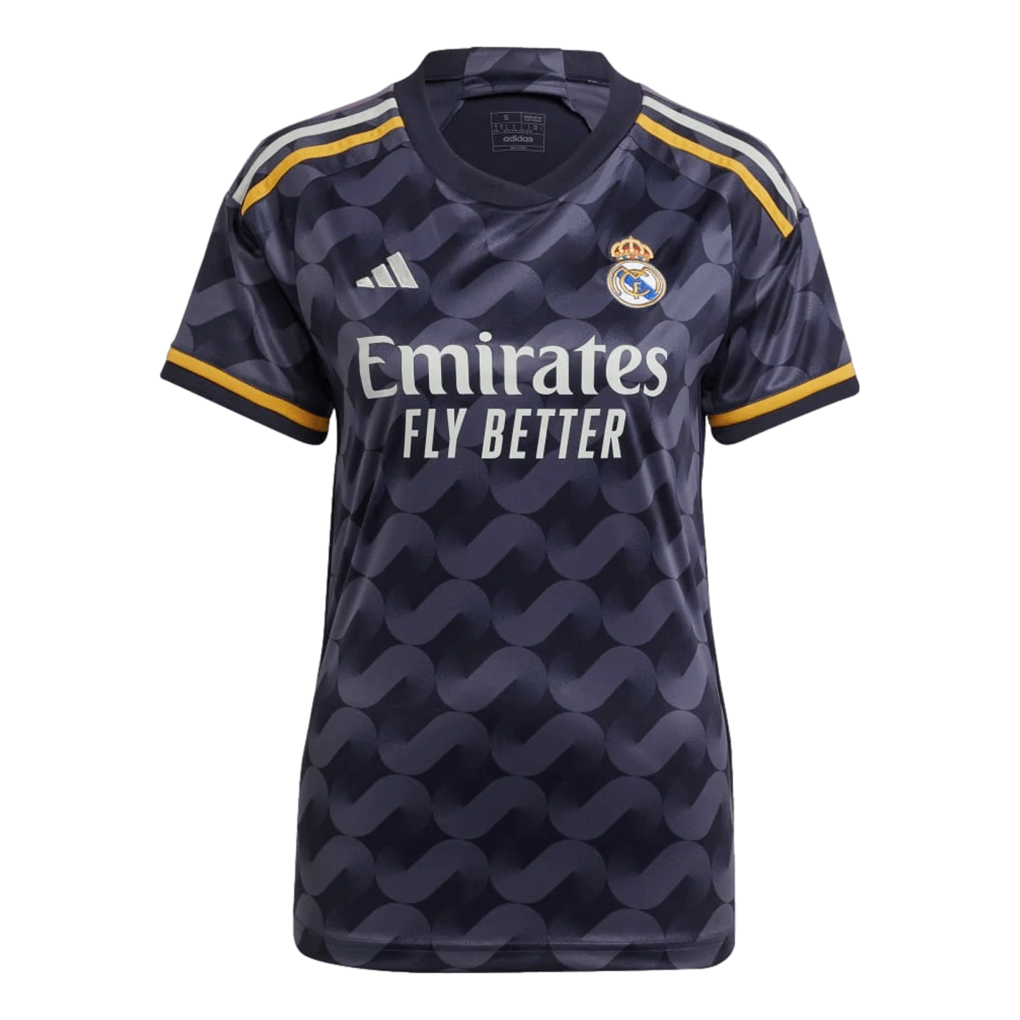 (WMNS) Adidas Real Madrid CF 23/24 Гостевая футболка, синяя
(WMNS) Adidas Real Madrid CF 23/24 Гостевая футболка, синяя