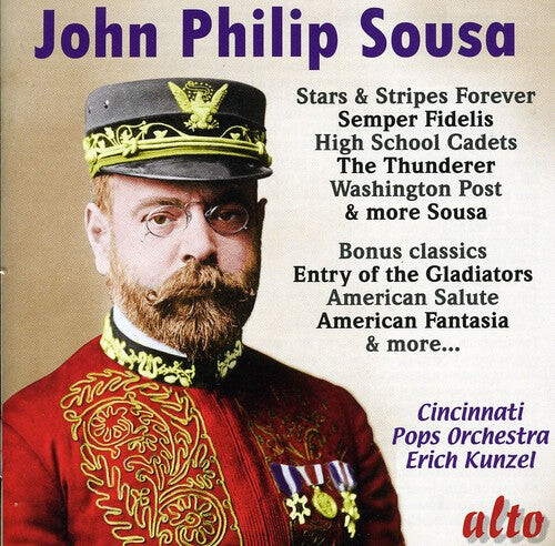 CD диск Sousa / Cincinnati Pops Orchestra / Kunzel: Marches Polkas & Americana
CD диск Sousa / Cincinnati Pops Orchestra / Kunzel: Marches Polkas & Americana