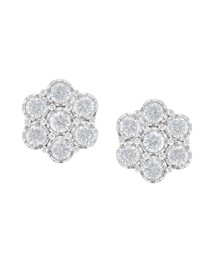 Серьги с выращенными в лаборатории бриллиантами (1 карат) в оправе из стерлингового серебра Forever Grown Diamonds, Sterling Silver
Серьги с выращенными в лаборатории бриллиантами (1 карат) в оправе из стерлингового серебра Forever Grown Diamonds, Sterling Silver