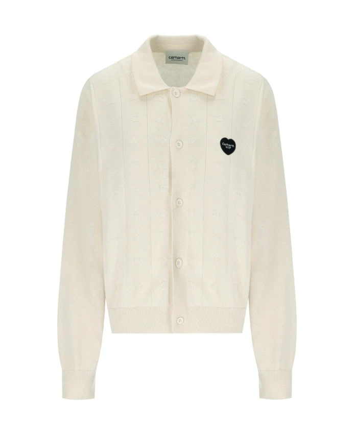 Натуральный кардиган с вышивкой в виде сердечек Carhartt Wip, бежевый
Натуральный кардиган с вышивкой в виде сердечек Carhartt Wip, бежевый