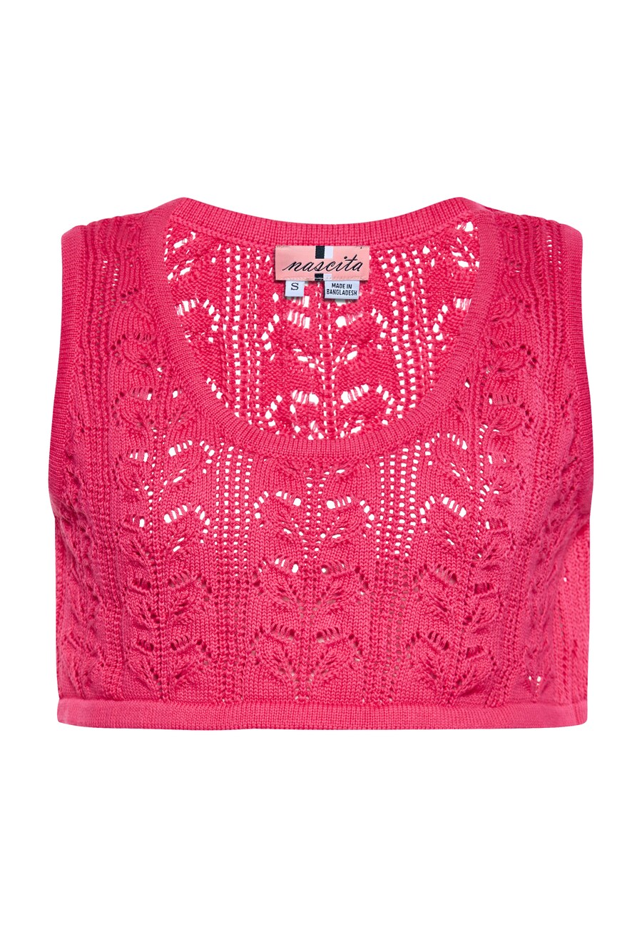 Вязаный топ swirly, розовый
Вязаный топ swirly, розовый