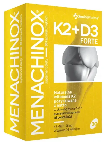 Витамин Д3 + К2 Menachinox K2+D3 Forte, 30 шт
Витамин Д3 + К2 Menachinox K2+D3 Forte, 30 шт