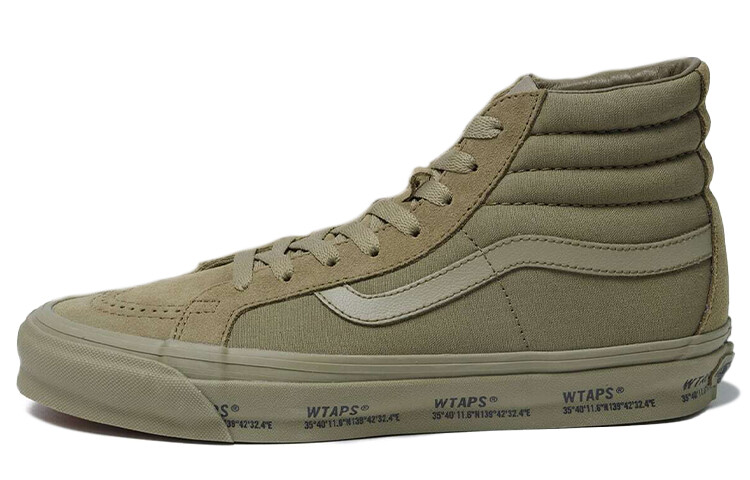 Кроссовки Vans Vault Sk8-Hi OG LX WTAPS Olive Drab, Серый, Кроссовки Vans Vault Sk8-Hi OG LX WTAPS Olive Drab
Кроссовки Vans Vault Sk8-Hi OG LX WTAPS Olive Drab, Серый, Кроссовки Vans Vault Sk8-Hi OG LX WTAPS Olive Drab