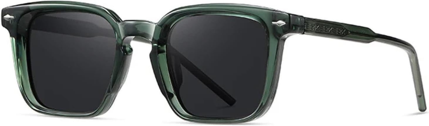 Мужские поляризованные солнцезащитные очки в стиле ретро с прозрачными линзами и защитой от синего света; женские панк-солнцезащитные очки с защитой от УФ-излучения UV400 SZVVBKK, Green Grey
Мужские поляризованные солнцезащитные очки в стиле ретро с прозрачными линзами и защитой от синего света; женские панк-солнцезащитные очки с защитой от УФ-излучения UV400 SZVVBKK, Green Grey