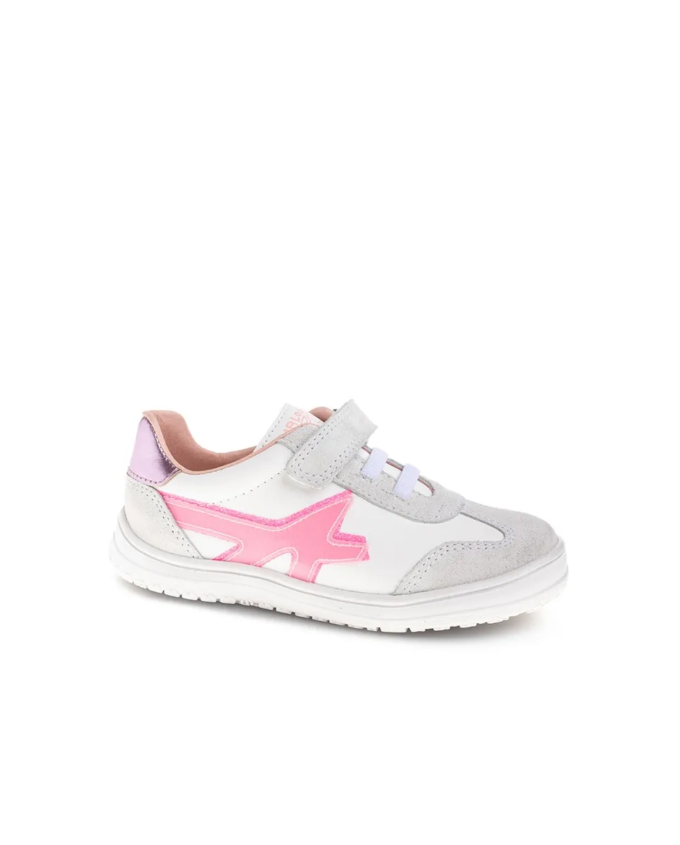 Детские кожаные и текстильные кеды на липучках Pablosky, фуксия
Детские кожаные и текстильные кеды на липучках Pablosky, фуксия