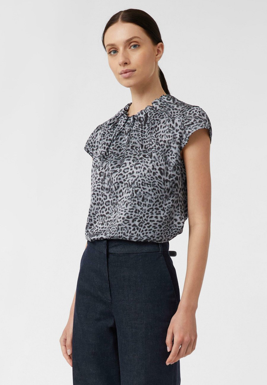 Блуза comma Blouse, Schwarz/Mottled Black
Блуза comma Blouse, Schwarz/Mottled Black