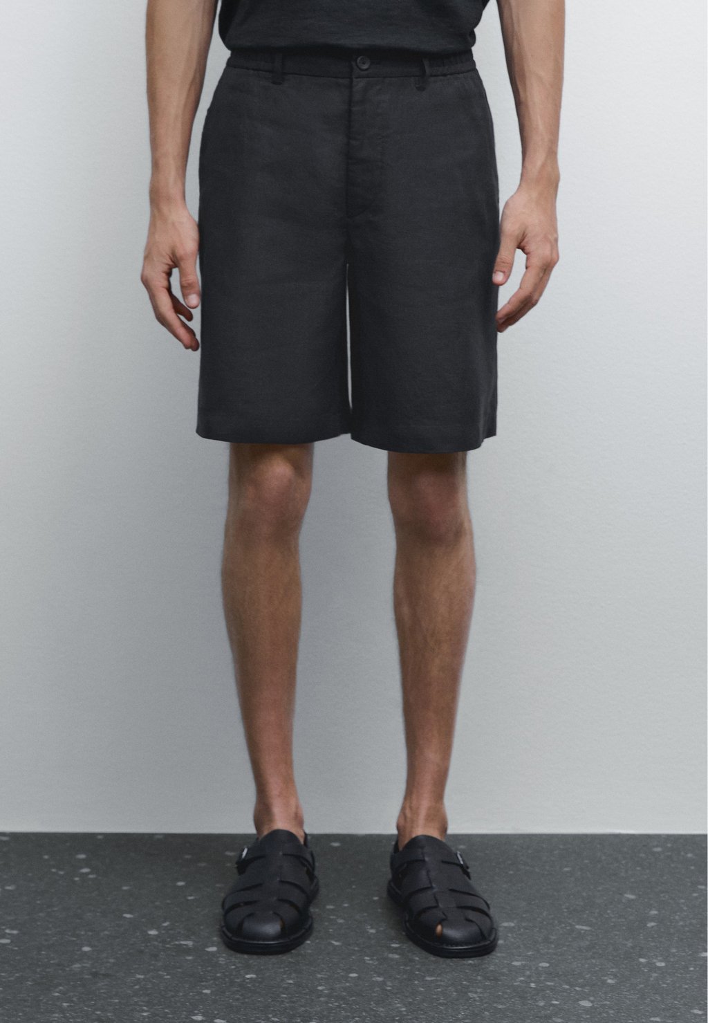 Шорты Massimo Dutti, антрацит
Шорты Massimo Dutti, антрацит