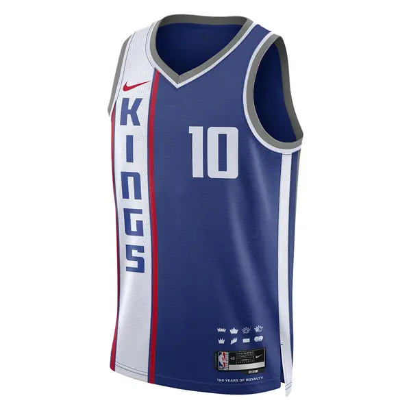 Майка Nike Dri-FIT NBA Swingman Jersey 2023/24 City Edition 'Sacramento Kings Domantas Sabonis', синий
Майка Nike Dri-FIT NBA Swingman Jersey 2023/24 City Edition 'Sacramento Kings Domantas Sabonis', синий