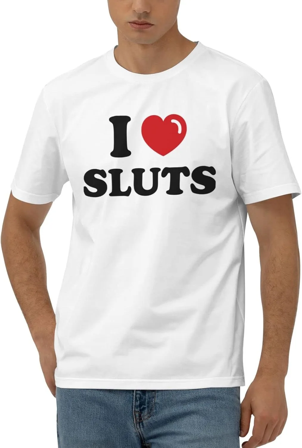 Мужская футболка Funny I Love Sluts Abipuir
Мужская футболка Funny I Love Sluts Abipuir