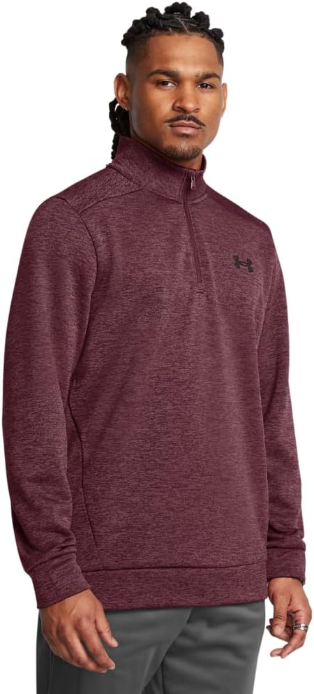 Under Armour мужская флисовая толстовка с застежкой на четверть, (600) Dark Maroon/Black, Черный, Under Armour мужская флисовая толстовка с застежкой на четверть, (600) Dark Maroon/Black
Under Armour мужская флисовая толстовка с застежкой на четверть, (600) Dark Maroon/Black, Черный, Under Armour мужская флисовая толстовка с застежкой на четверть, (600) Dark Maroon/Black