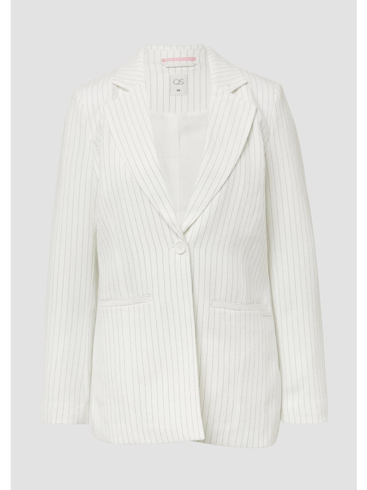 QS Домашний пиджак из белой шерсти (03J0_wool white)
QS Домашний пиджак из белой шерсти (03J0_wool white)