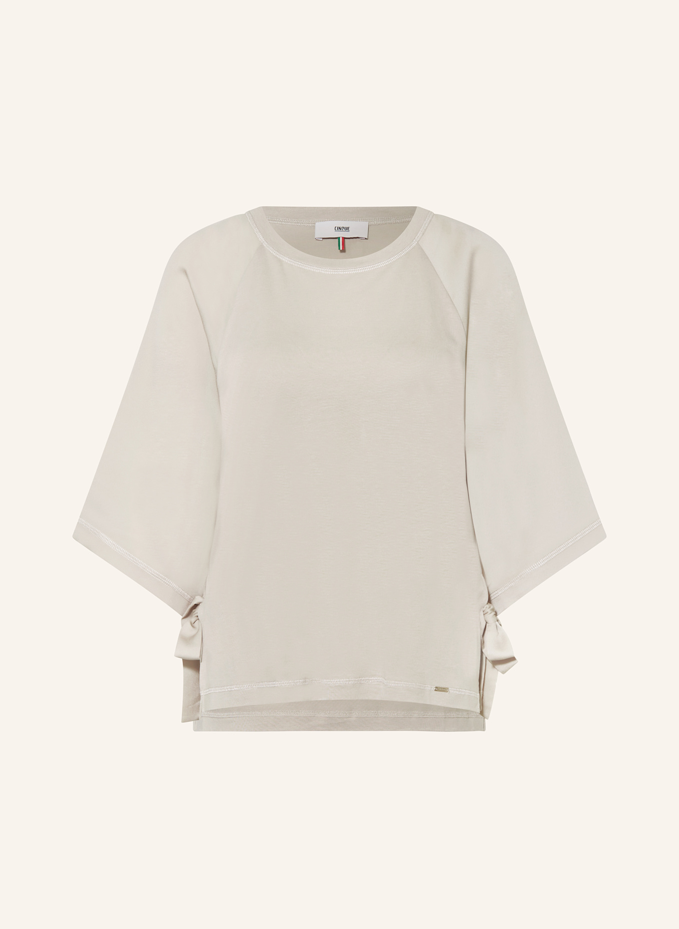 Блузка рубашка cifine из смеси материалов Cinque, бежевый
Блузка рубашка cifine из смеси материалов Cinque, бежевый