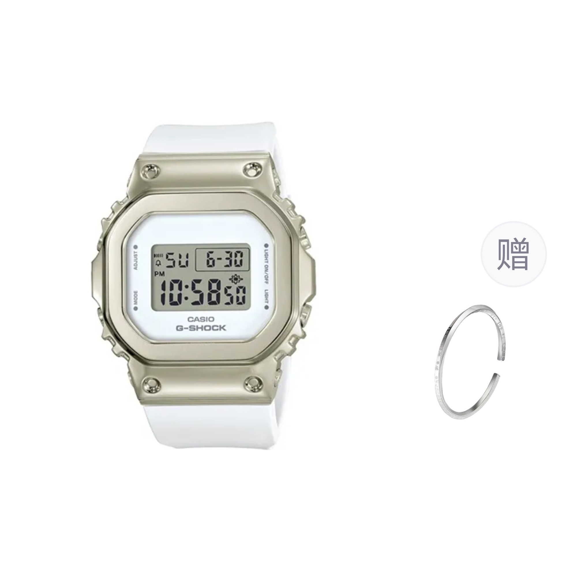 CASIO Часы Women's White Watch, White
CASIO Часы Women's White Watch, White