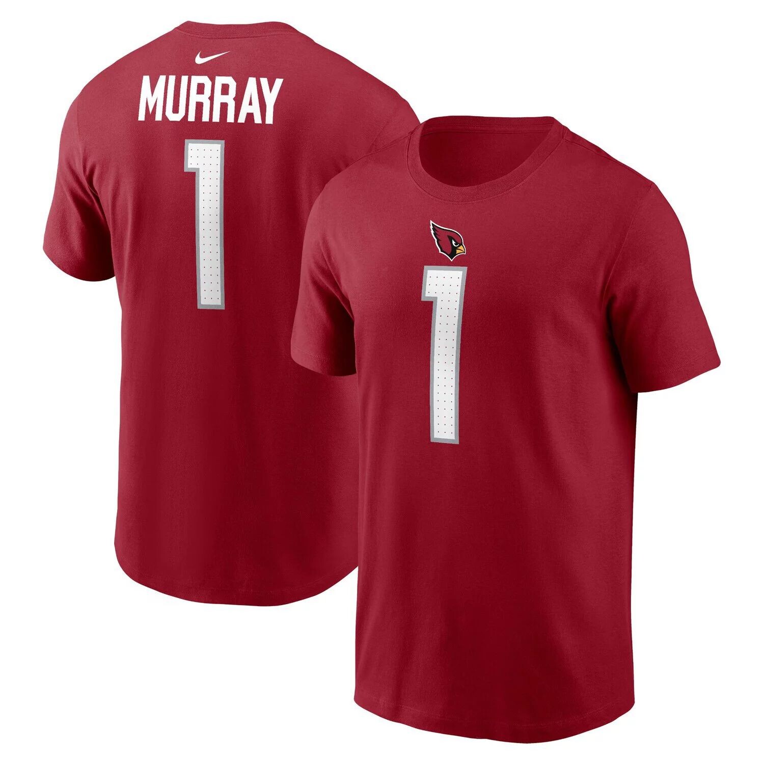 Мужская футболка Kyler Murray Cardinal Arizona Cardinals с именем и номером игрока Nike
Мужская футболка Kyler Murray Cardinal Arizona Cardinals с именем и номером игрока Nike