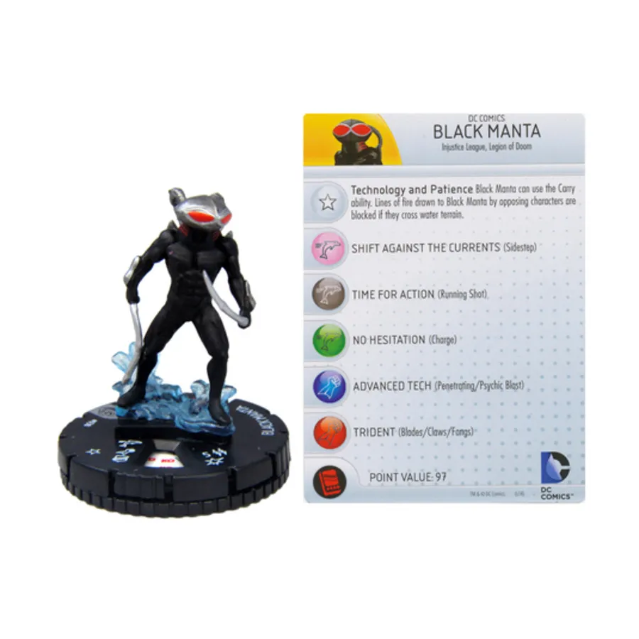 Черная Манта #038, DC HeroClix - Superman and the Legion of Superheroes - Singles
Черная Манта #038, DC HeroClix - Superman and the Legion of Superheroes - Singles