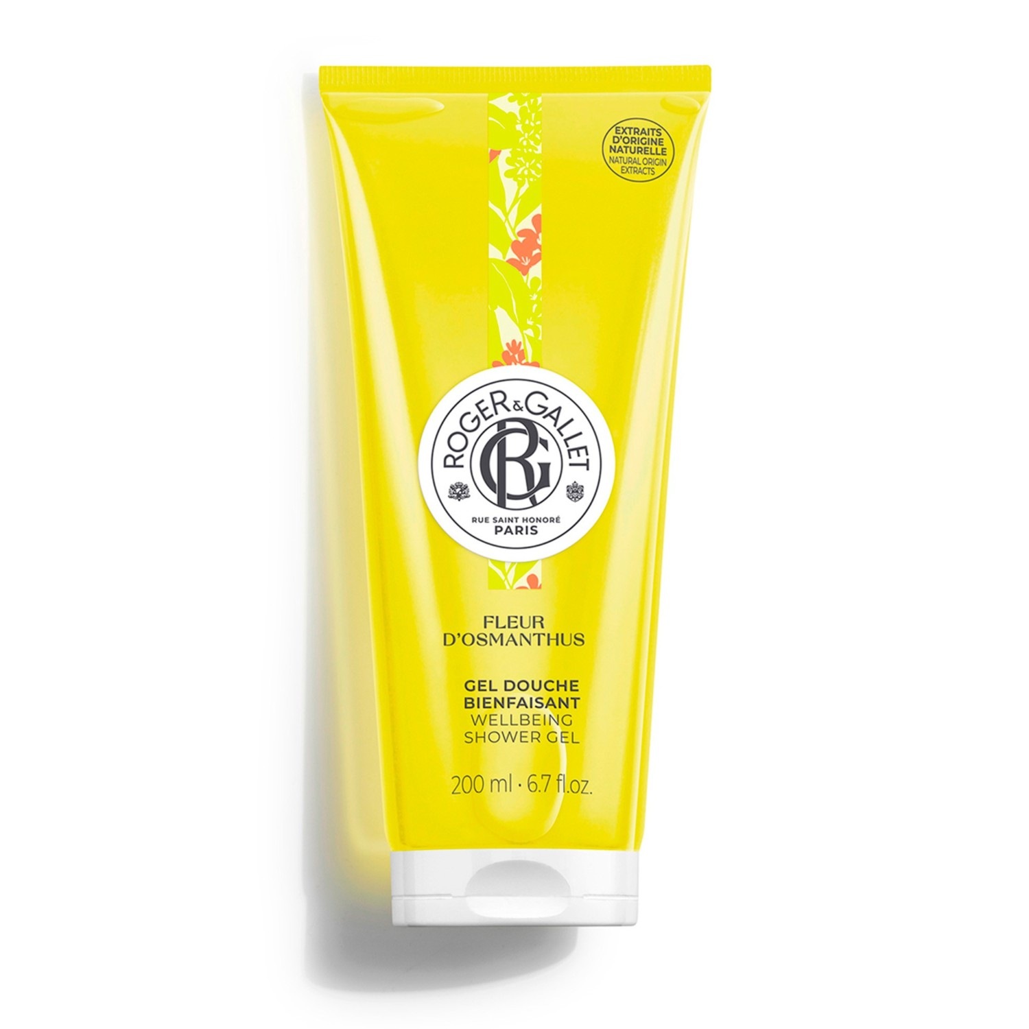 Гель для душа fleur d’osmanthus shower gel Roger Gallet, объем 200 мл
Гель для душа fleur d’osmanthus shower gel Roger Gallet, объем 200 мл