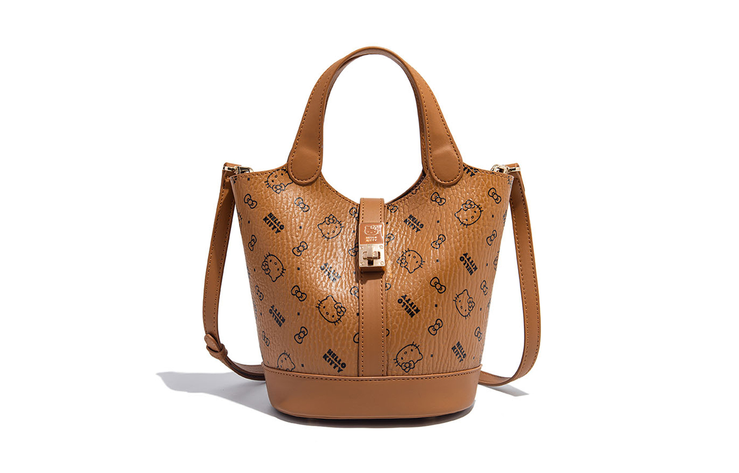 Sanrio Сумка-ведро через плечо Hello Kitty из полиуретана женская разноцветная, Brown
Sanrio Сумка-ведро через плечо Hello Kitty из полиуретана женская разноцветная, Brown