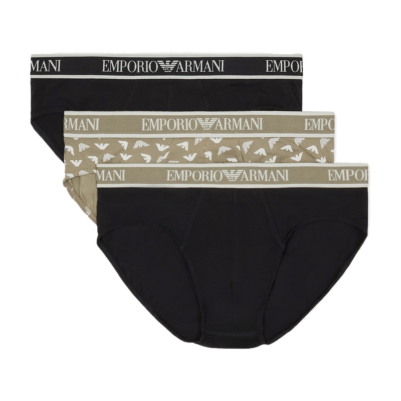 Три пары трусов с логотипом Core на поясе EMPORIO ARMANI, черный
Три пары трусов с логотипом Core на поясе EMPORIO ARMANI, черный