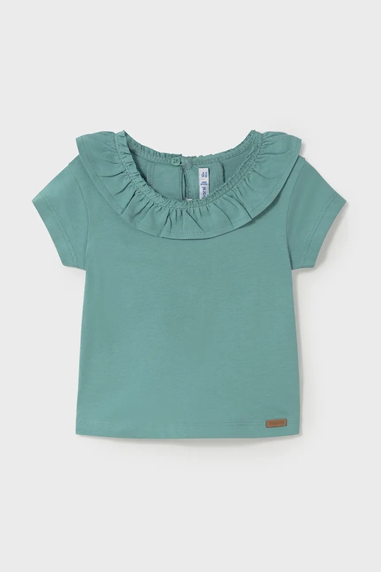 Детская хлопковая футболка Mayoral, бирюзовый
Детская хлопковая футболка Mayoral, бирюзовый