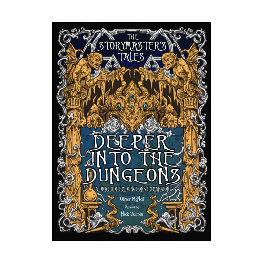 Deeper Into the Dungeons, RPG Books (The Storymaster's Tales), твердый переплет
Deeper Into the Dungeons, RPG Books (The Storymaster's Tales), твердый переплет