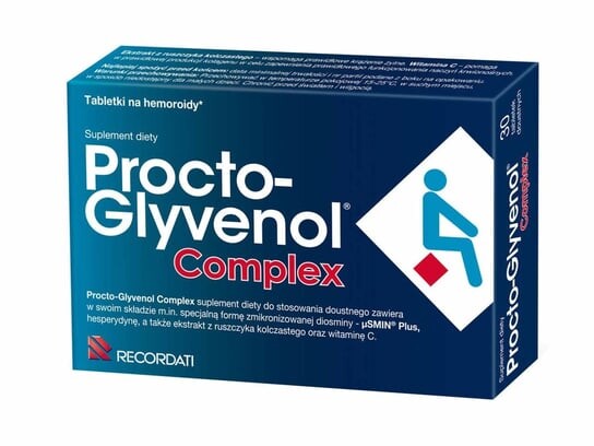 Procto-glyvenol, Комплекс, Добавка , 30 таблеток
Procto-glyvenol, Комплекс, Добавка , 30 таблеток