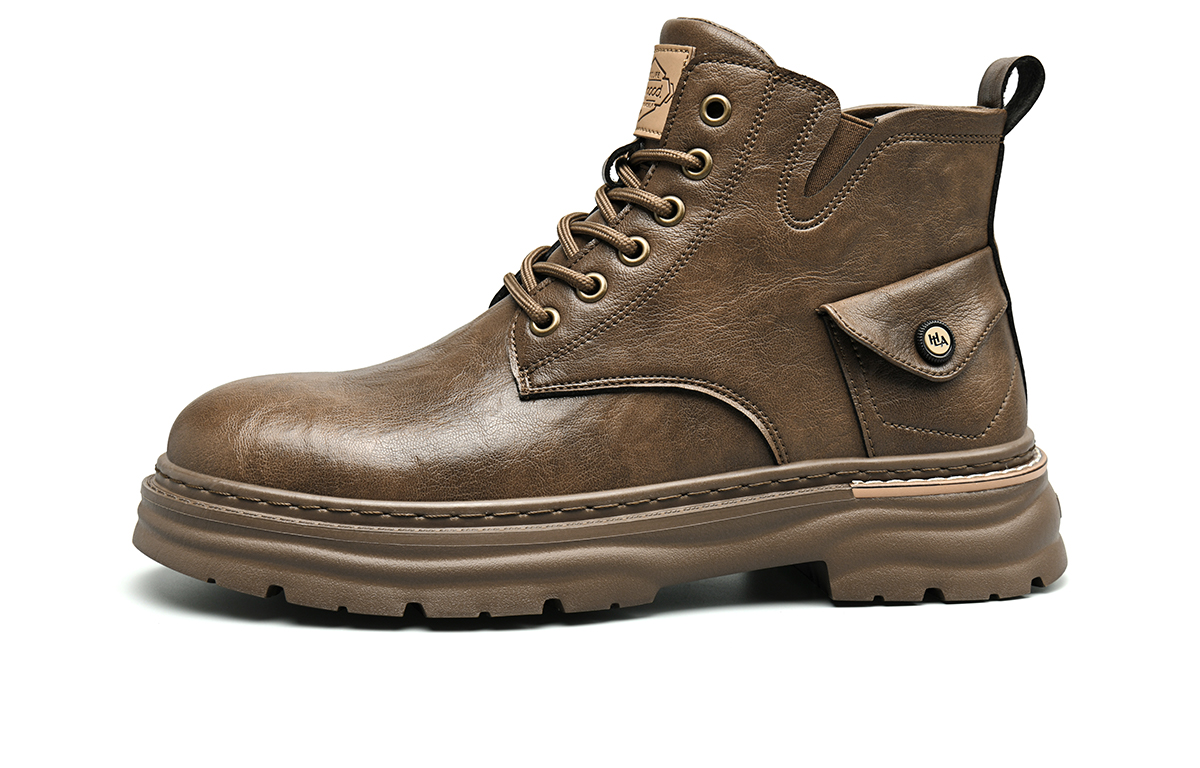 HLA Мужские ботинки Martin черно-коричневые - коричневые, цвет Brown
HLA Мужские ботинки Martin черно-коричневые - коричневые, цвет Brown