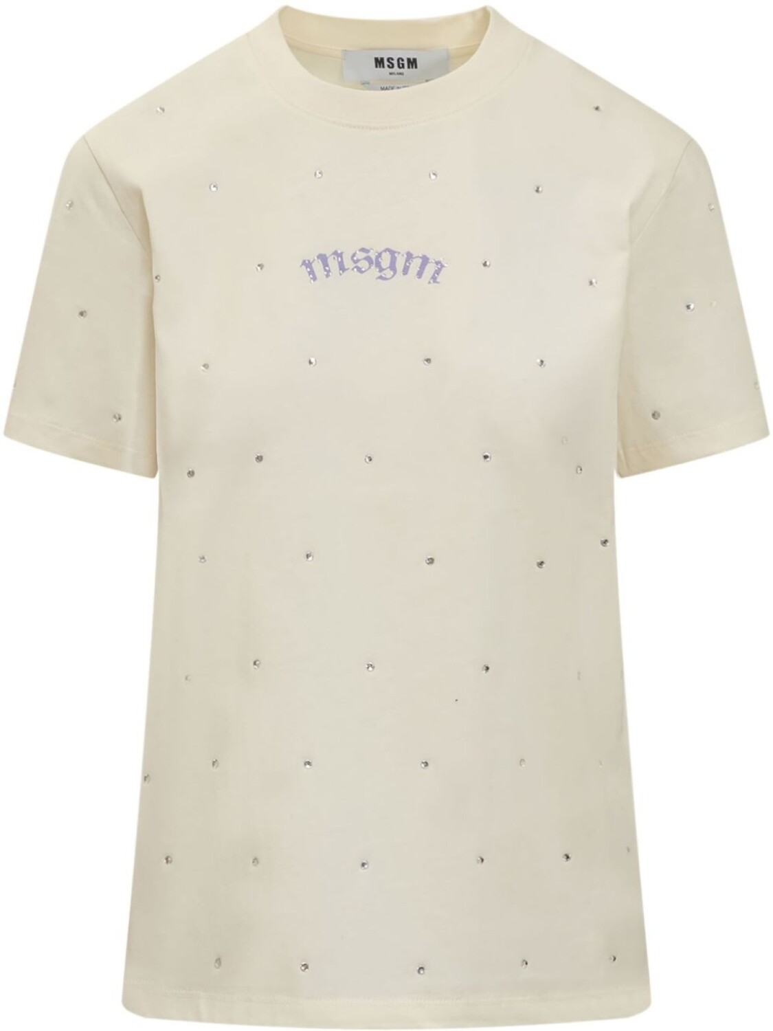 Футболка с логотипом MSGM, нейтральный цвет
Футболка с логотипом MSGM, нейтральный цвет