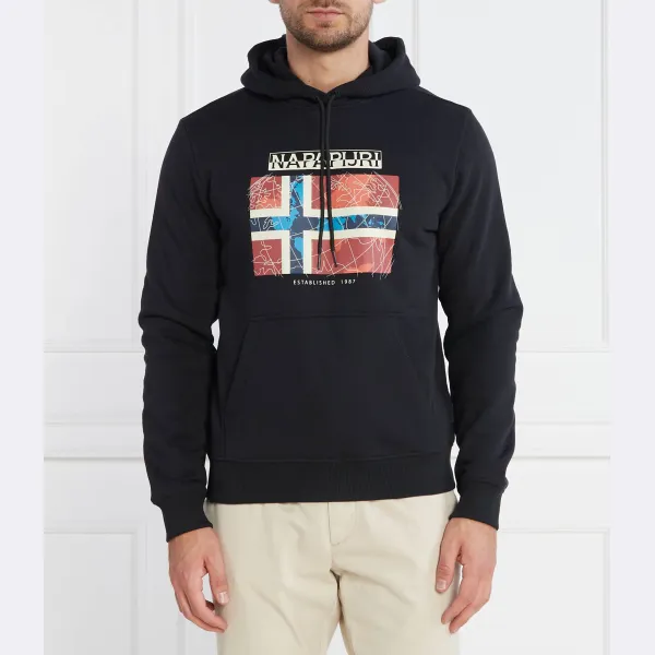 Толстовка b-guiro h 1 стандартного кроя Napapijri, черный
Толстовка b-guiro h 1 стандартного кроя Napapijri, черный