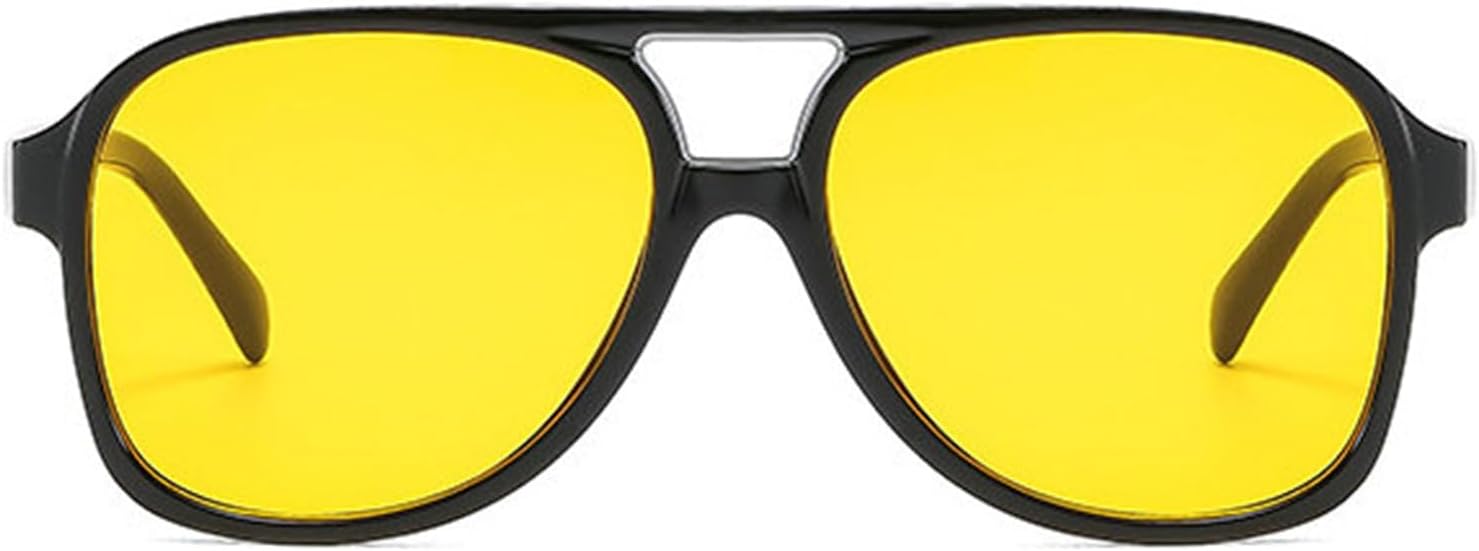 Willochra Модные женские солнцезащитные очки-пилот большого размера в стиле ретро для мужчин, черные очки с защитой от УФ-излучения UV400, трендовые очки для вождения, C3
Willochra Модные женские солнцезащитные очки-пилот большого размера в стиле ретро для мужчин, черные очки с защитой от УФ-излучения UV400, трендовые очки для вождения, C3