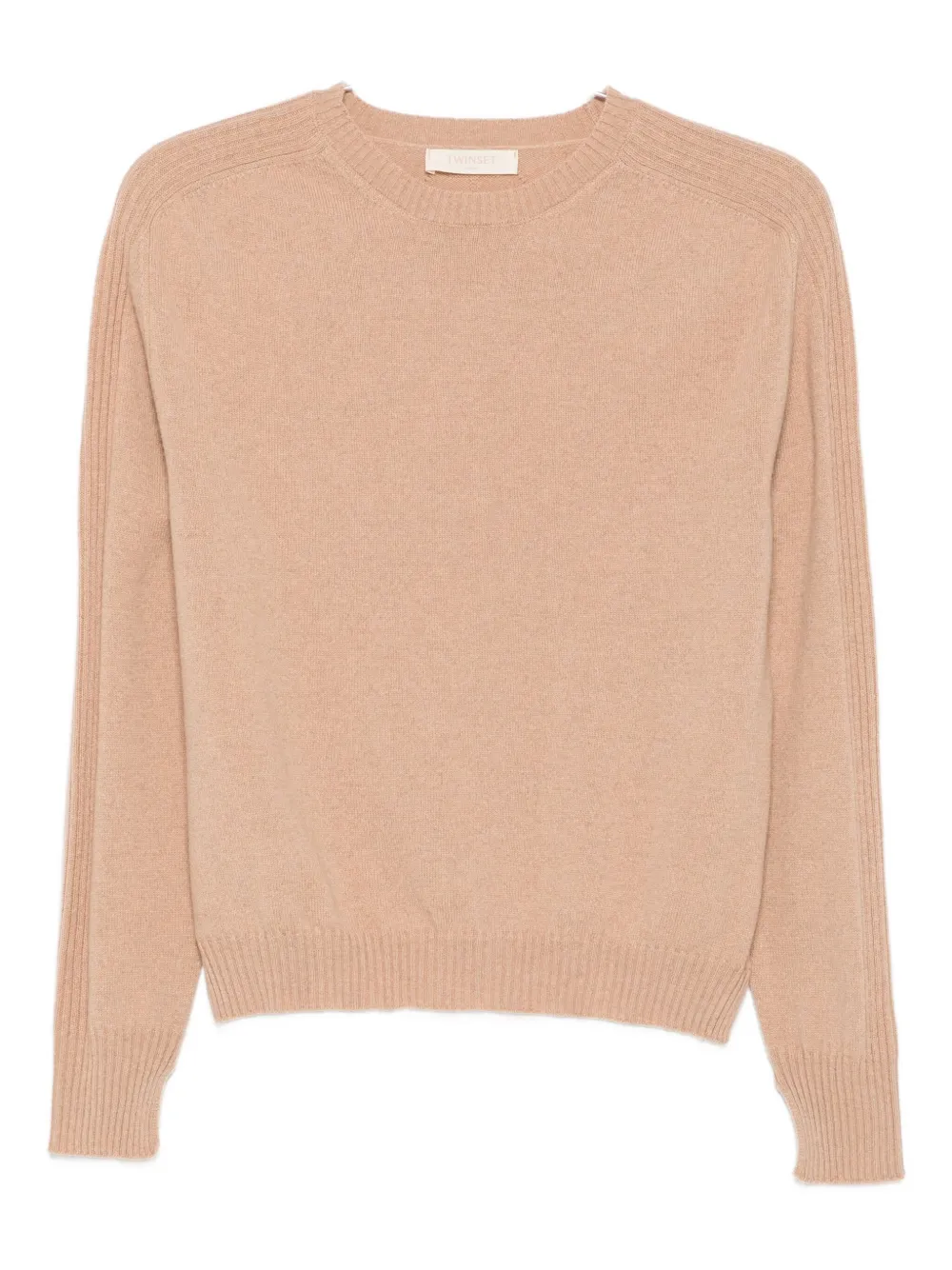 Свитер с длинными рукавами и ребристыми манжетами TWINSET, нейтральный
Свитер с длинными рукавами и ребристыми манжетами TWINSET, нейтральный