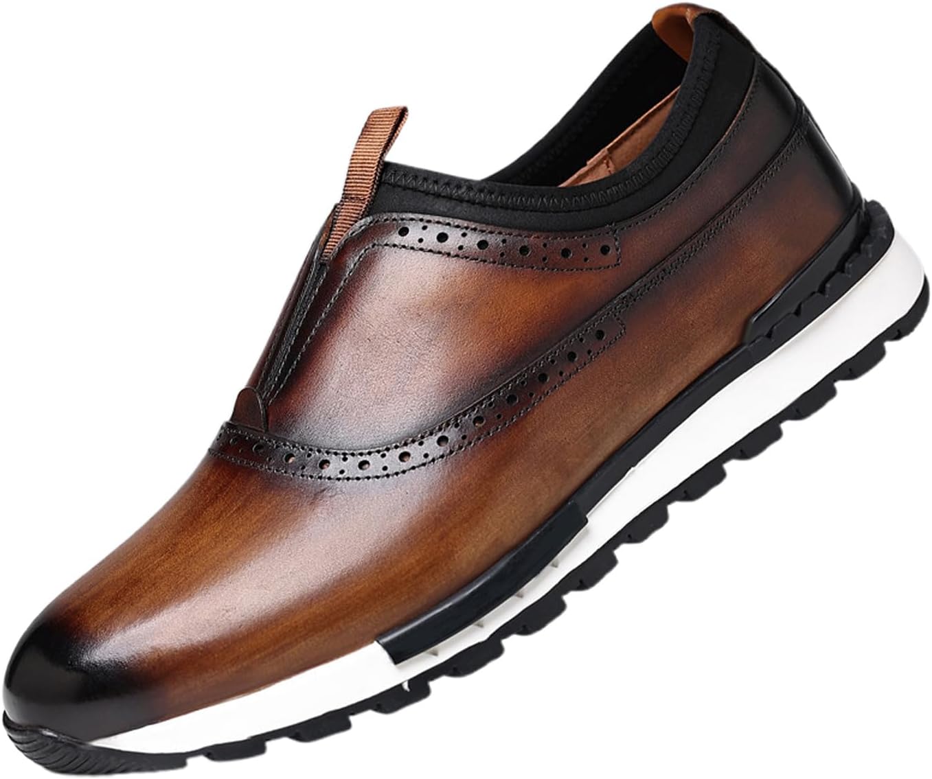 Мужские повседневные слипоны Santimon - удобные спортивные кожаные кроссовки с стильной белой подошвой, дышащие и долговечные, идеально подходят для повседневной носки, прогулок и активного отдыха на свежем воздухе
Мужские повседневные слипоны Santimon - удобные спортивные кожаные кроссовки с стильной белой подошвой, дышащие и долговечные, идеально подходят для повседневной носки, прогулок и активного отдыха на свежем воздухе