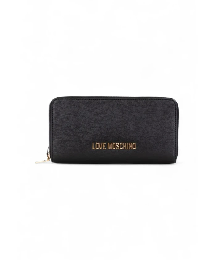 Кошелек на молнии с логотипом в виде надписи. Love Moschino, черный
Кошелек на молнии с логотипом в виде надписи. Love Moschino, черный