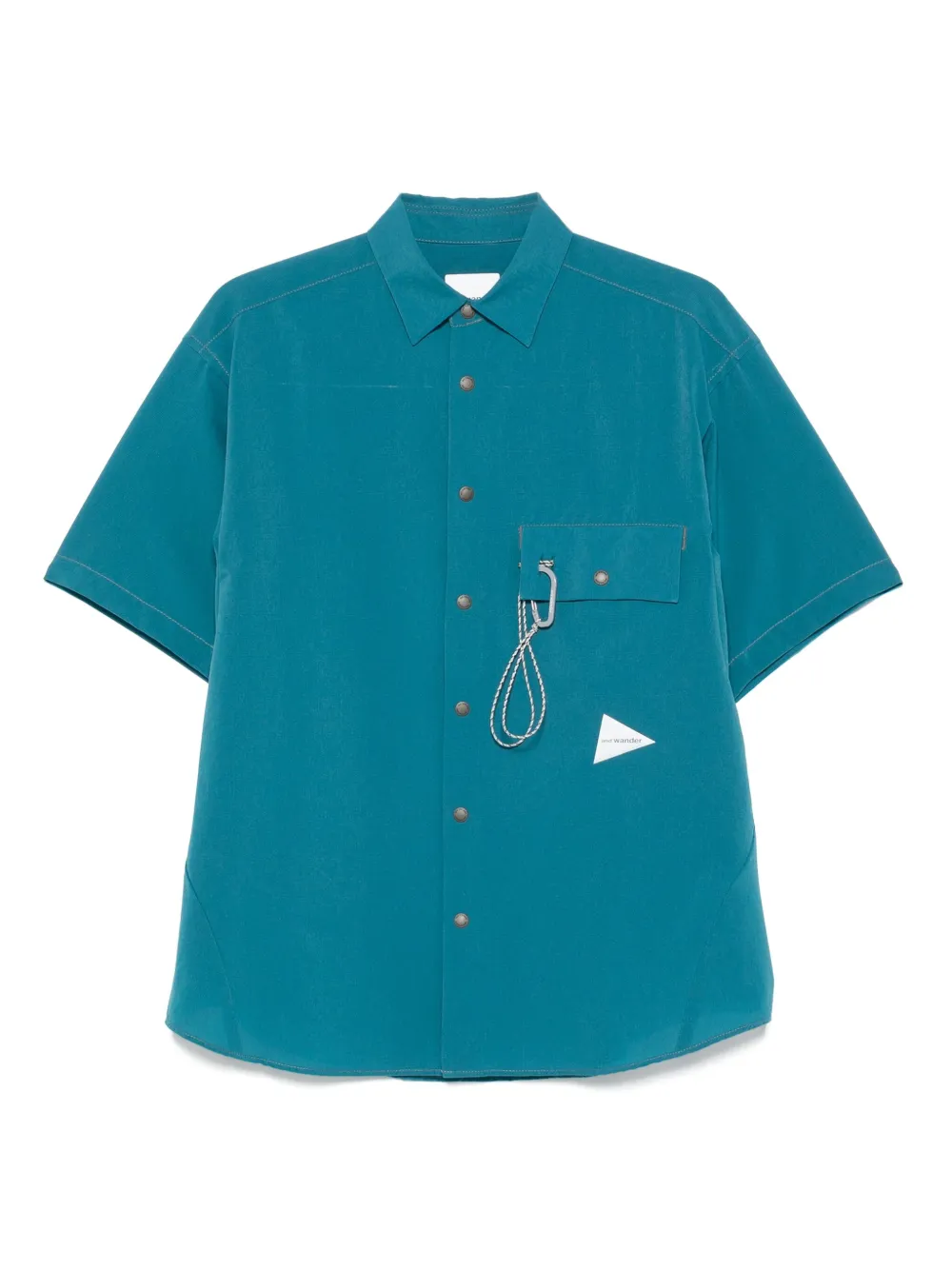 Рубашка с короткими рукавами and Wander, синий
Рубашка с короткими рукавами and Wander, синий