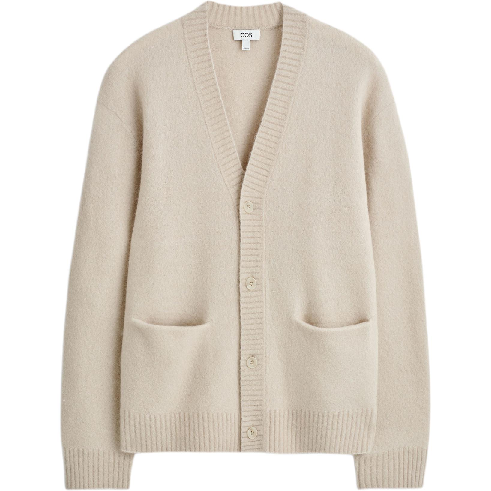 Трикотажный свитер мужской COS, бежевый
Трикотажный свитер мужской COS, бежевый