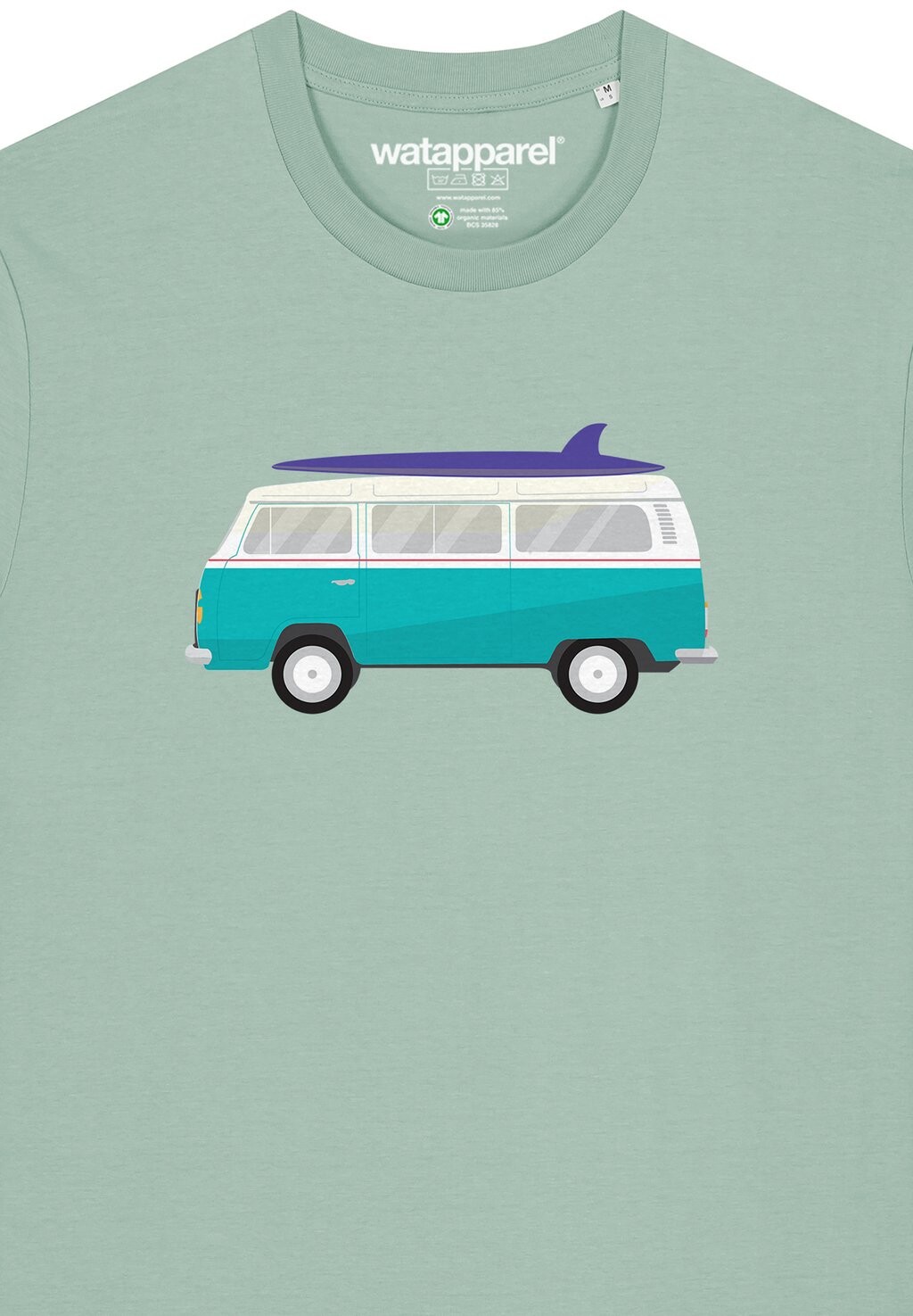 Футболка с принтом watapparel, мятный
Футболка с принтом watapparel, мятный