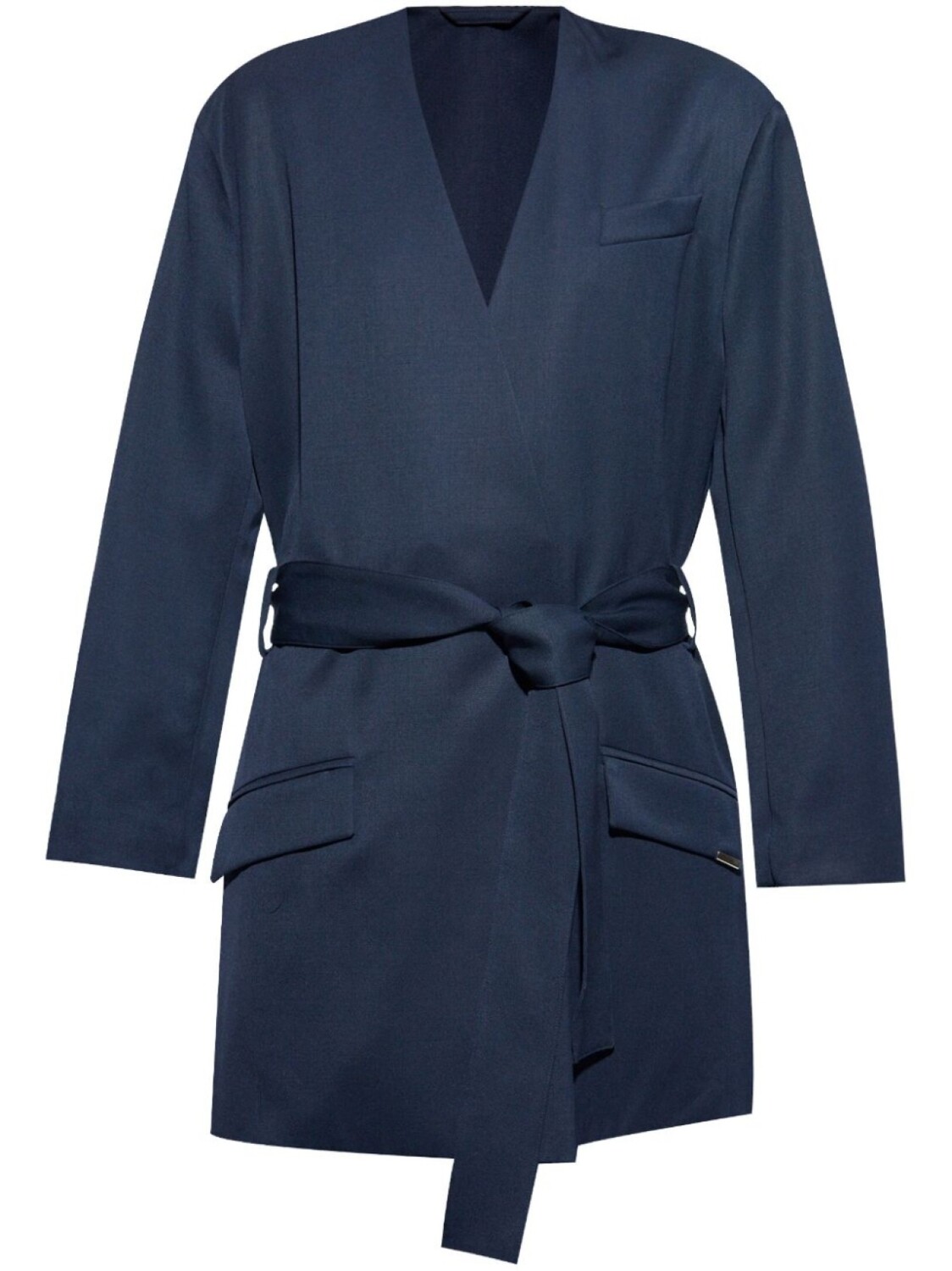 Куртка с поясом The Attico, синий
Куртка с поясом The Attico, синий