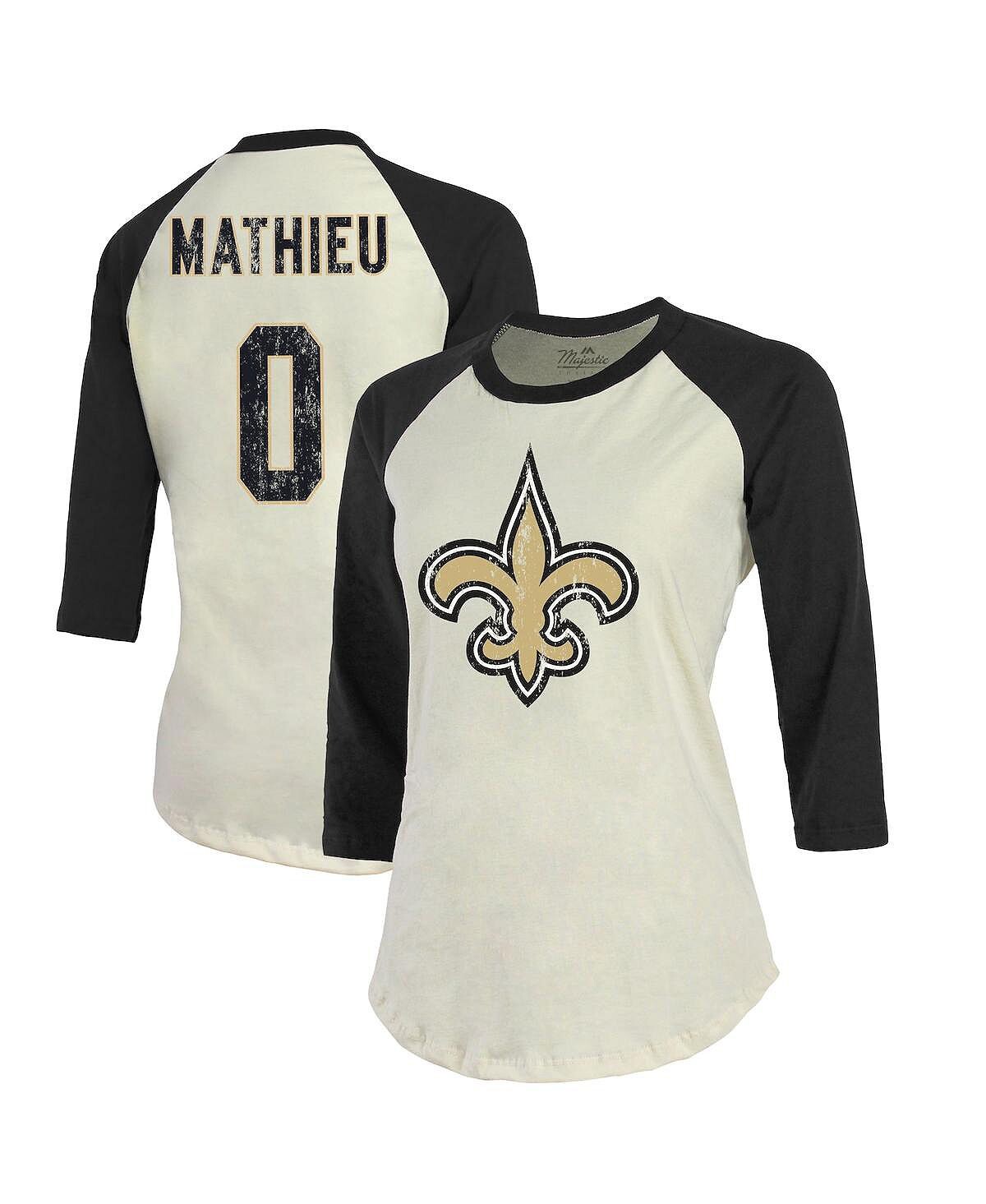 Женские нити Tyrann Mathieu кремового цвета, черная футболка New Orleans Saints с именем и номером реглан с рукавами 3/4 Majestic, Черный, Женские нити Tyrann Mathieu кремового цвета, черная футболка New Orleans Saints с именем и номером реглан с рукавами
Женские нити Tyrann Mathieu кремового цвета, черная футболка New Orleans Saints с именем и номером реглан с рукавами 3/4 Majestic, Черный, Женские нити Tyrann Mathieu кремового цвета, черная футболка New Orleans Saints с именем и номером реглан с рукавами