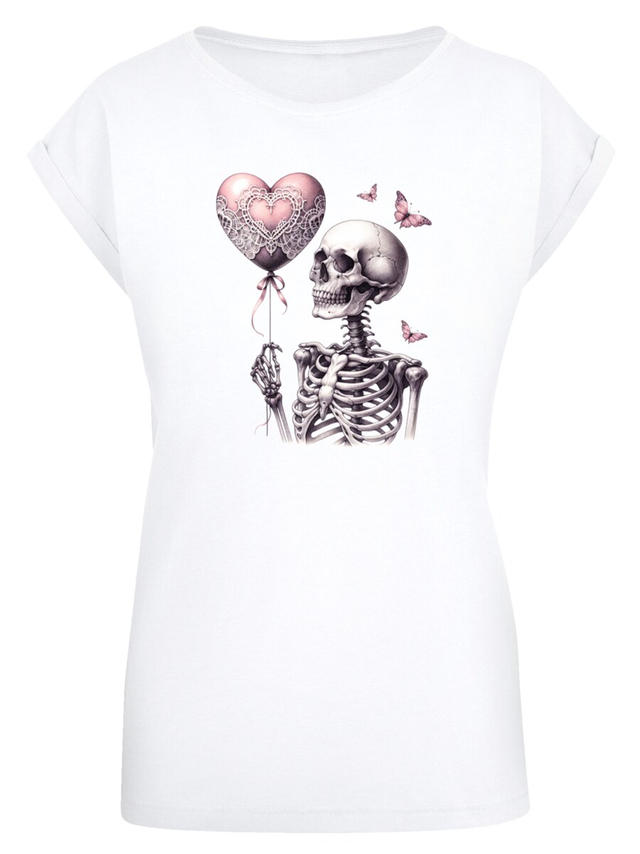 Рубашка F4NT4STIC Skelett Hält Herzballon, белый
Рубашка F4NT4STIC Skelett Hält Herzballon, белый