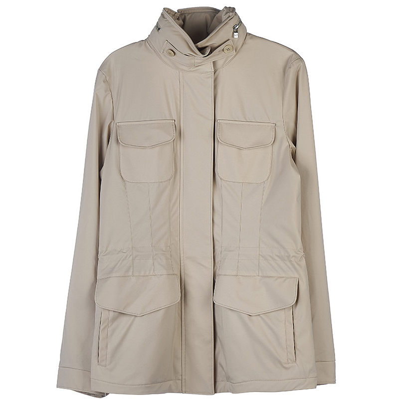 Loro Piana Ветровка с молнией, Ecru
Loro Piana Ветровка с молнией, Ecru