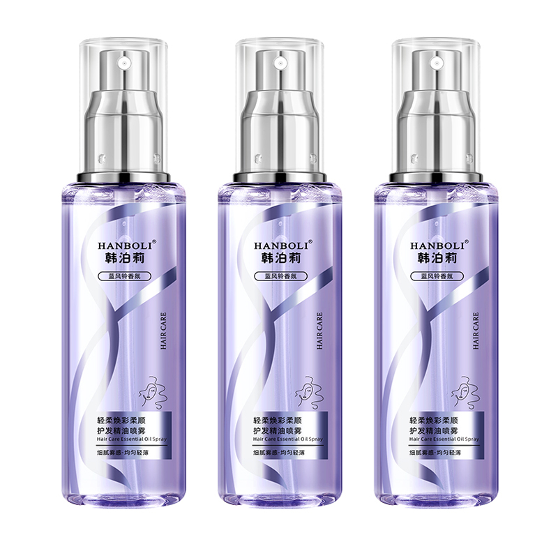 HANBOLI Blue Bell эфирные масла для ухода за волосами увлажняющие против сухости антистатик 100ml
HANBOLI Blue Bell эфирные масла для ухода за волосами увлажняющие против сухости антистатик 100ml