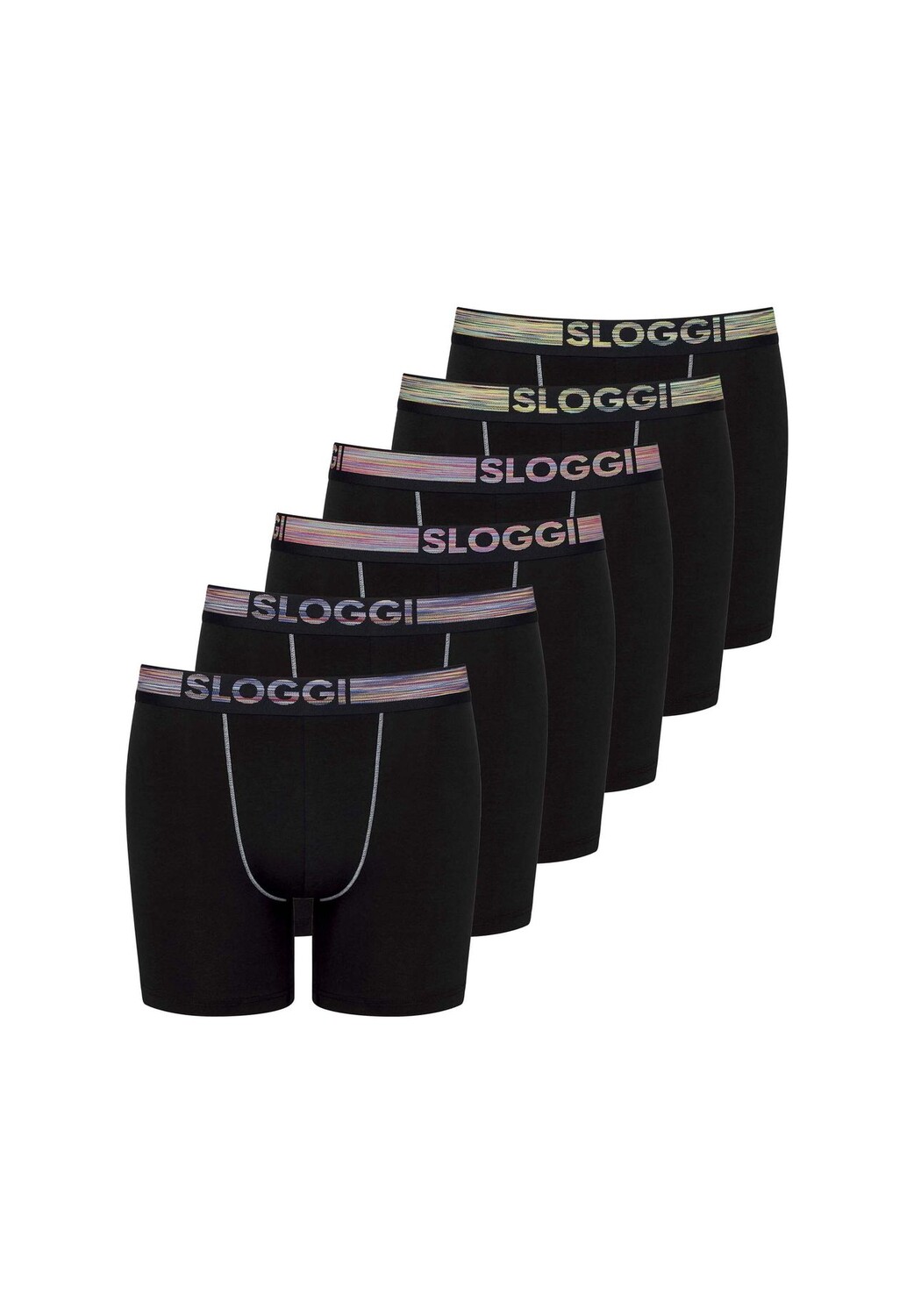 Длинные мужские шорты-боксеры, 6 шт. в упаковке - GO ABC NATURAL H Short, натуральный хлопок sloggi, черный
Длинные мужские шорты-боксеры, 6 шт. в упаковке - GO ABC NATURAL H Short, натуральный хлопок sloggi, черный