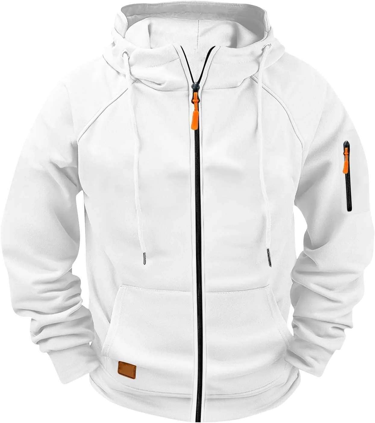 Большой и высокий тактический худи с капюшоном на молнии и карманами
Большой и высокий тактический худи с капюшоном на молнии и карманами